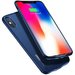 Husa Baterie Ultraslim iPhone X, iUni Joyroom 3500mAh, Blue